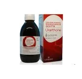 Urarthone 250 ml Syrup by Lehning Laboratories, product package on white background