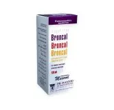 Broncal Sugar-Free Syrup by Dr. Masood, original product packaging on a white background