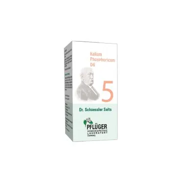 Kalium Phosphoricum - 5 by Pflüger, product carton centered on a white background