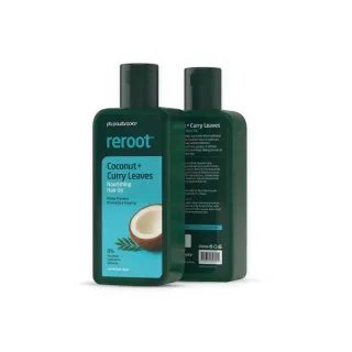 Reroot Nourishing Hair Oil by Paul Brooks, product pack on a white background