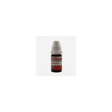 Acid Aceticum 10ml liquid homeopathic dilution bottle or pack on white background