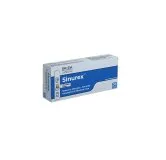 Sinurex Tablet by Dr Zia Pharma, product pack centered on a white background