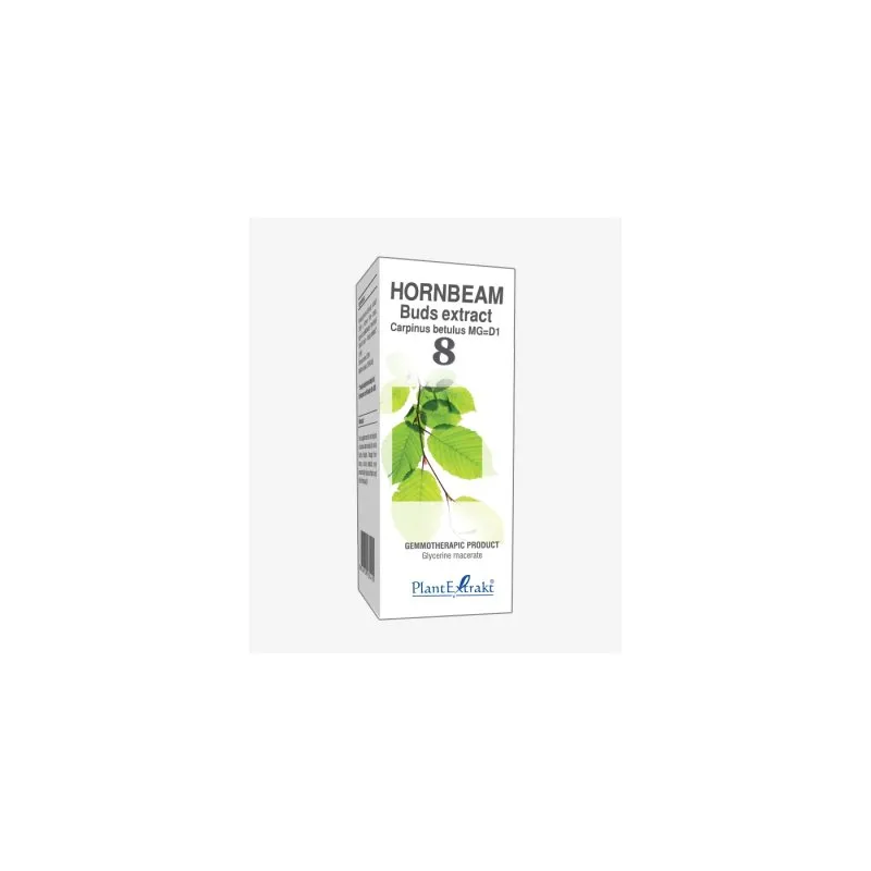 Hornbeam Buds Extract product packaging on a white background