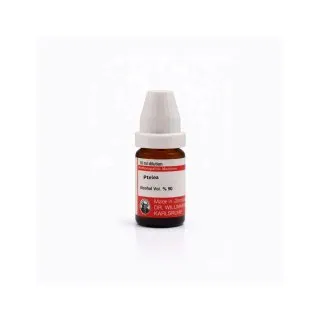Ptelea 10ml liquid homeopathic dilution bottle or pack on white background
