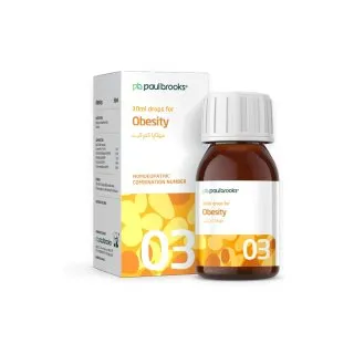 Obesity by Paul Brooks, product pack on a white background