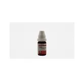 Acidum Sarcolacticum 10ml liquid homeopathic dilution bottle or pack on white background