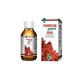 BM Ferrum Guard Syrup (Sugar Free) homeopathic syrup on a pure white background