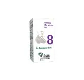 Natrium Muriaticum - 8 by Pflüger, product carton centered on a white background