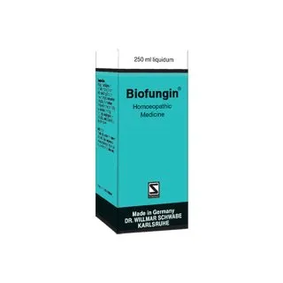 Biofungin Tonic 250ml by Dr. Willmar Schwabe, product packaging on a white background