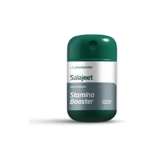 Salajeet Capsules by Paul Brooks, product pack on a white background
