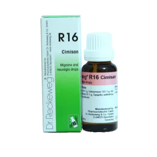 R16 Migraine And Neuralgia Drops by Dr. Reckeweg, 22ml pack