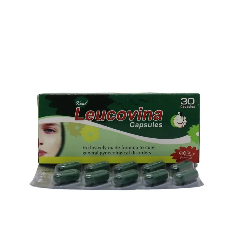 Kent Leucovina Capsules product packaging