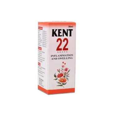 Kent 22 Drops product packaging