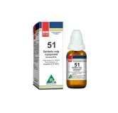 BM 51 Drops homeopathic drops on a pure white background