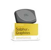 Sulphur + Graphites Soap by Paul Brooks, product pack on a white background