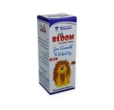 Infa Bloom Syrup by Dr. Masood, original product packaging on a white background