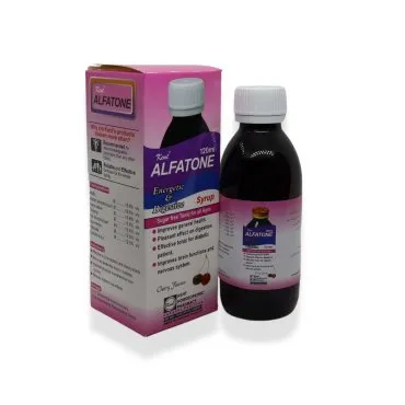 Kent Alfatone Syrup product packaging