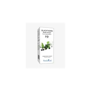 Blackthorn Buds Extract product packaging on a white background