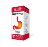 Gastronex Syrup by Dr. Masood, original product packaging on a white background