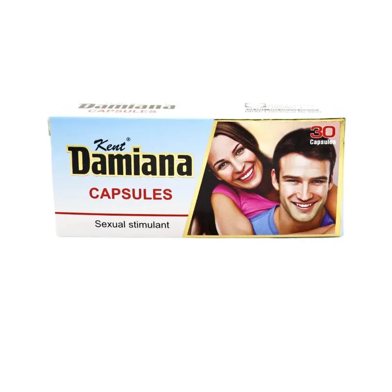 Kent Damiana Capsules product packaging