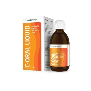 C-Oral Liquid - 240ml by Paul Brooks, product pack on a white background