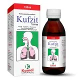 KUFZIT Syrup, Kamal Laboratories product pack on a white background