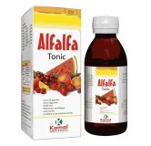 Alfalfa tonic, Kamal Laboratories product pack on a white background