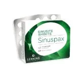Sinuspax 60 tablets Tablets by Lehning Laboratories, product package on white background