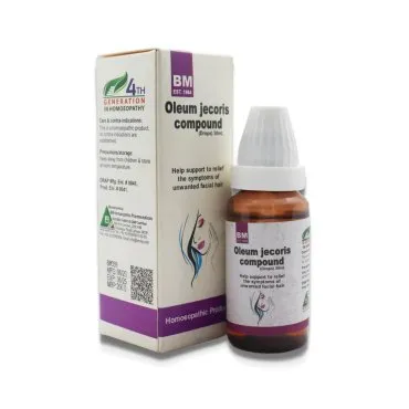 BM Oleum Jecoris Drops homeopathic drops by BM Homoeopathic Pharmaceuticals on a pure white background