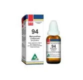 BM 94 Drops homeopathic drops on a pure white background