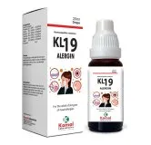 KL 19 (ALERGIN) 20 ml, Kamal Laboratories product pack on a white background