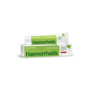 Haemorrhoids Relief Ointment by Paul Brooks, product pack on a white background