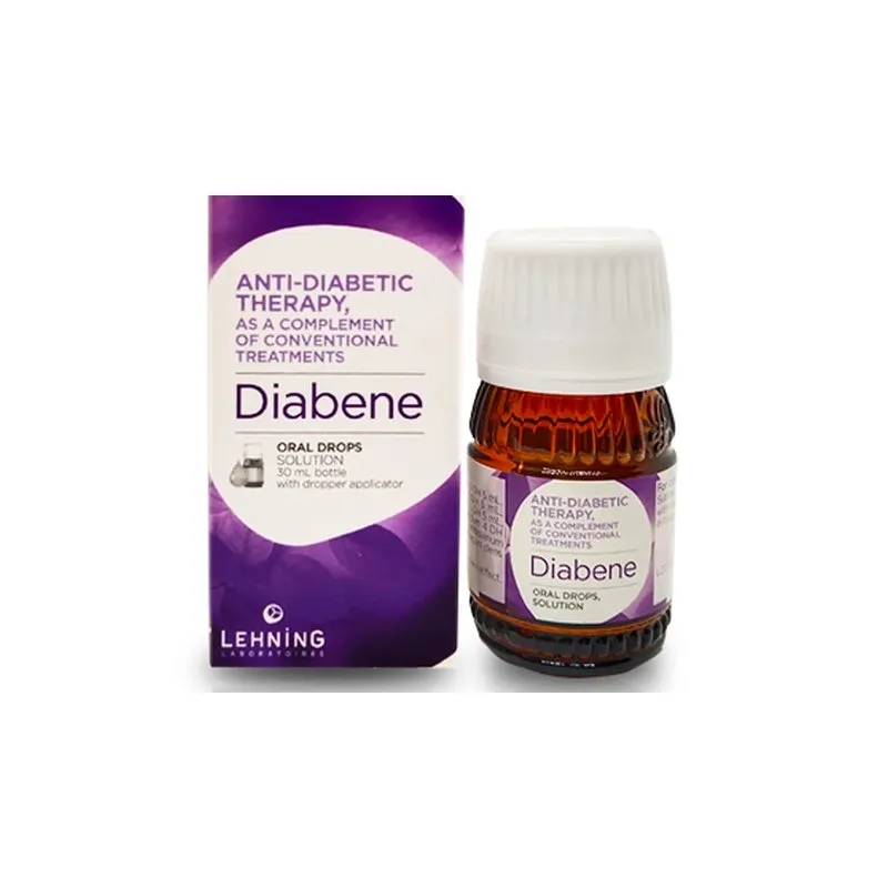 Diabene 30 ml Drops by Lehning Laboratories, product package on white background