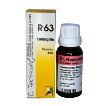 R63 Circulation Drops by Dr. Reckeweg, 22ml pack