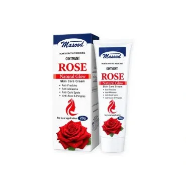 Rose Ointment 20 g by Dr. Masood, original packaging on a white background