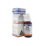 BM 198 Drops homeopathic drops by BM Homoeopathic Pharmaceuticals on a pure white background