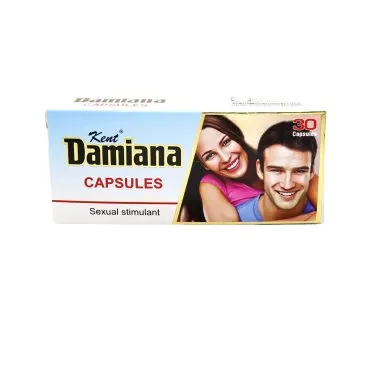 Kent Damiana Capsules product packaging