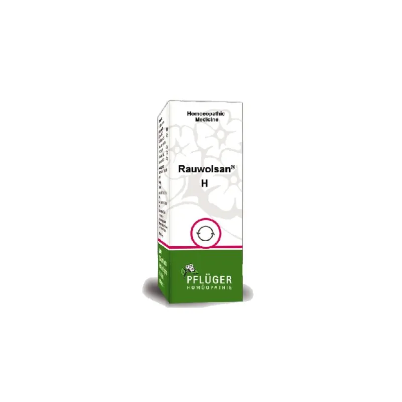 Rauwolsan H by Pflüger, product carton centered on a white background