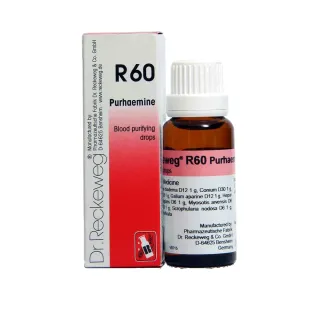 R60 Blood Purifying Drops by Dr. Reckeweg, 22ml pack
