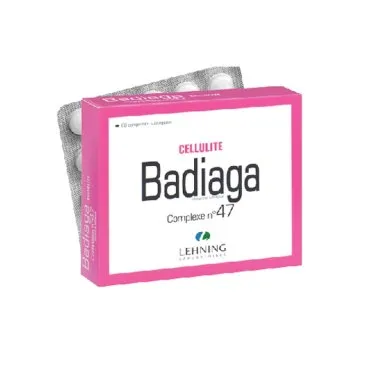 L-47 Badiaga Complex 60 tablets Tablets by Lehning Laboratories, product package on white background