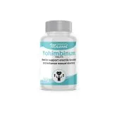 Yohimbinum 1X Tablets by Dr. Masood, original bottle on a white background