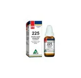 BM 225 Drops homeopathic drops on a pure white background