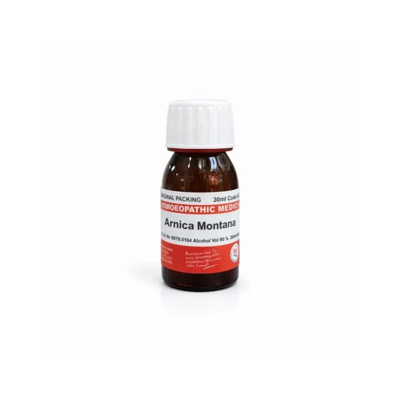Arnica Montana homeopathic dilution bottle