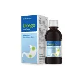 Ulcego Ulcer Syrup by Paul Brooks, product pack on a white background