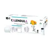 KS 01 Calendula Cream 20 g, Kamal Laboratories product pack on a white background