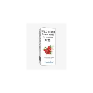Wild Brier Sprouts Extract product packaging on a white background