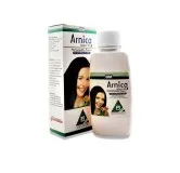 BM Arnica Hair OIl topical preparation on a pure white background