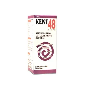 Kent 48 Drops product packaging