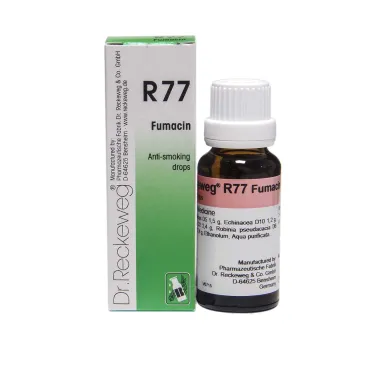 R77 Anti-Smoking Drops by Dr. Reckeweg, 22ml pack