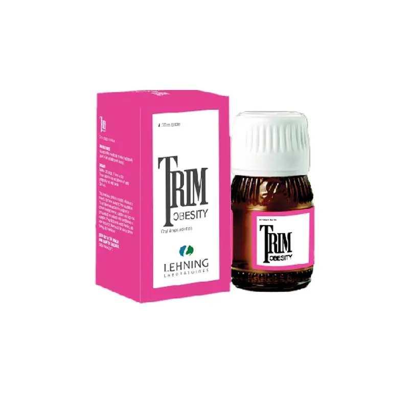 Trim Drops 30ml by Lehning Laboratories, product package on white background